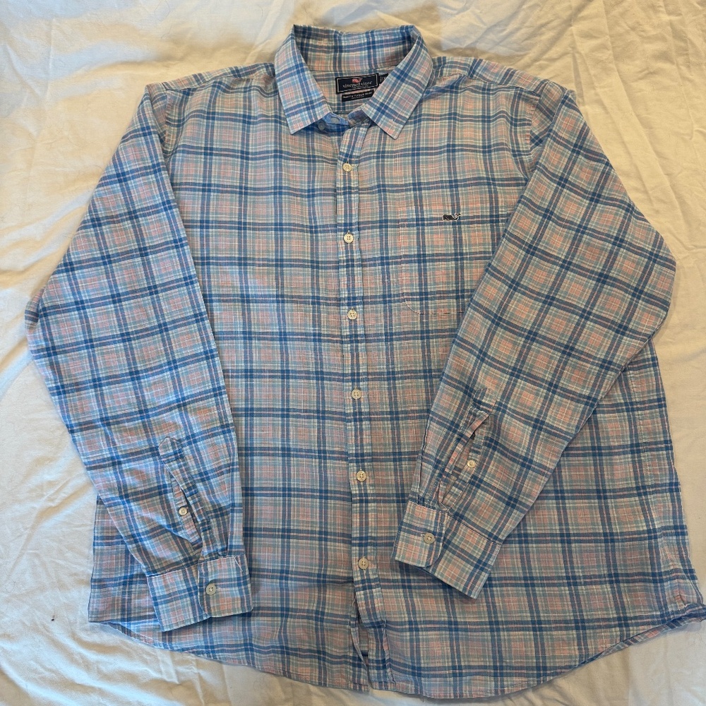 Vineyard Vines - Mens Slim Fit Tucker Shirt  - XL